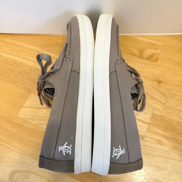 NWOT Original Penguin Low Cut Tan/Brown Canvas Sneakers, Men's 10.5