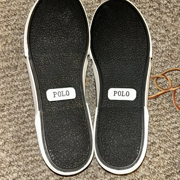 NWOT Ralph Lauren Polo Shoes Mens 9 Sneaker Canvas Lifestyle Preppy Retro