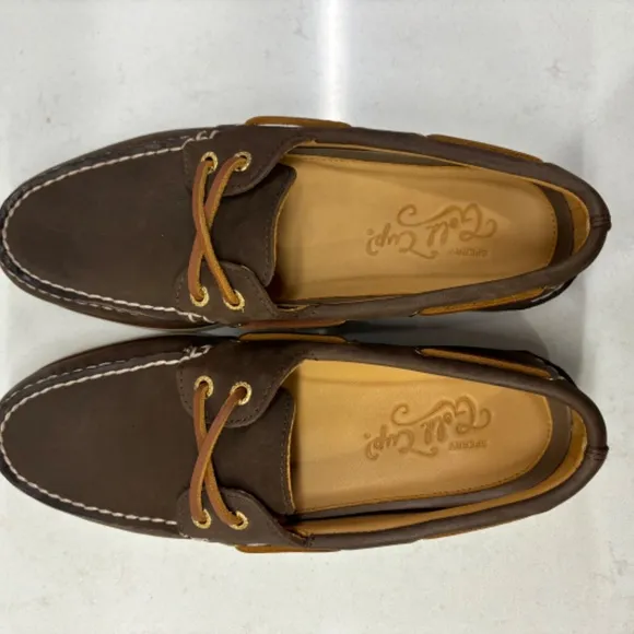 NWOT Sperry Gold Cup Boat Shoe A/O 2-Eye