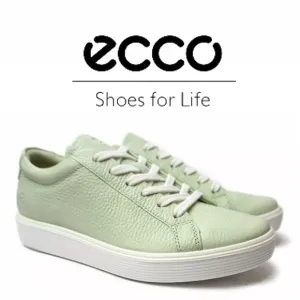 NWT $130 ECCO Matcha Green Women's Sneakers 6-6.5 - 37