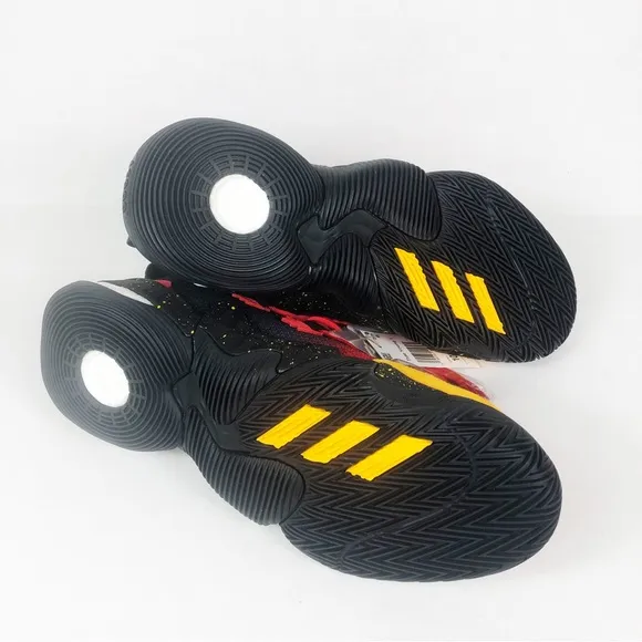 NWT Adidas Trae Young 1 Atlanta Hawks Basketball Shoe | Red Black Yellow | 10.5