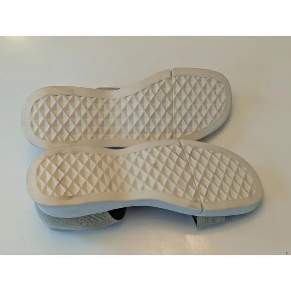 NWT Aerosoles  Freedom Lightweight Slip On Elastic Gold Sandal Cushioned 9.5