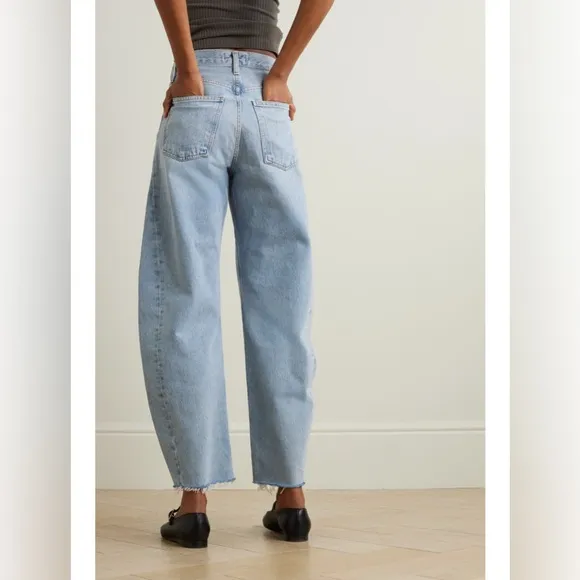 NWT Agolde Luna High Rise Pieced Taper Size 26 / US 2