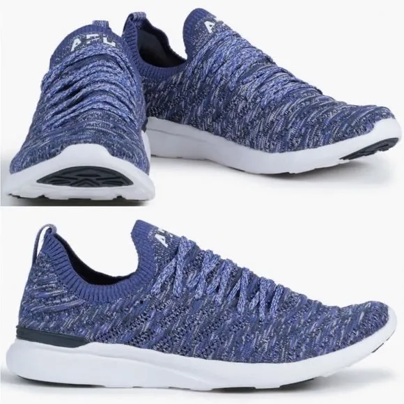 NWT APL Athletic Propulsion Labs Techloom Wave Blue Running Shoes brand new