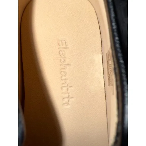 NWT Elephantito Girl's Zoe Mary Jane Patent Leather Shoes in Black size 10 T