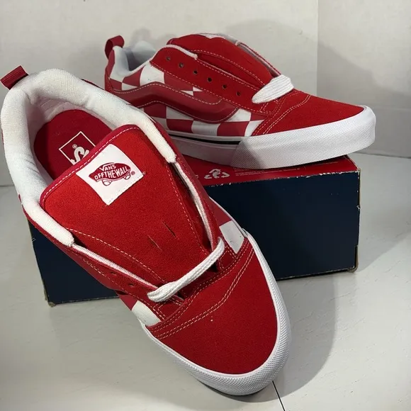 NWT Vans KNU Skool Mega Checkerboard Street/Skate Shoes Men’s 11