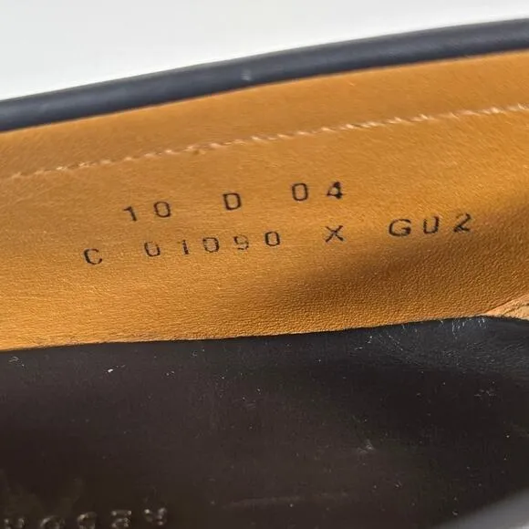 O Cole Haan Resort Black Leather Loafers Dress Shoes Mens Size 10D Preppy Office