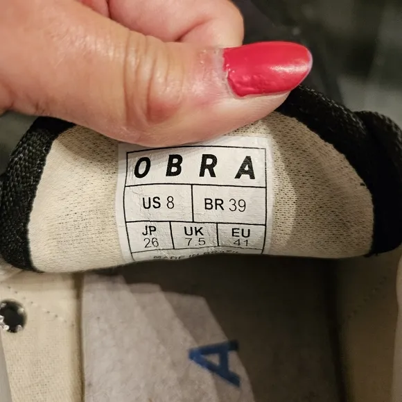 OBRA Canvas Men's Shoe (Size 8)