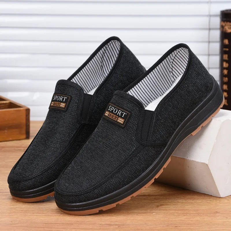 Old Beijing Cloth Shoes, Soft Sole, Breathable Middle-aged And Elderly Casual Shoes