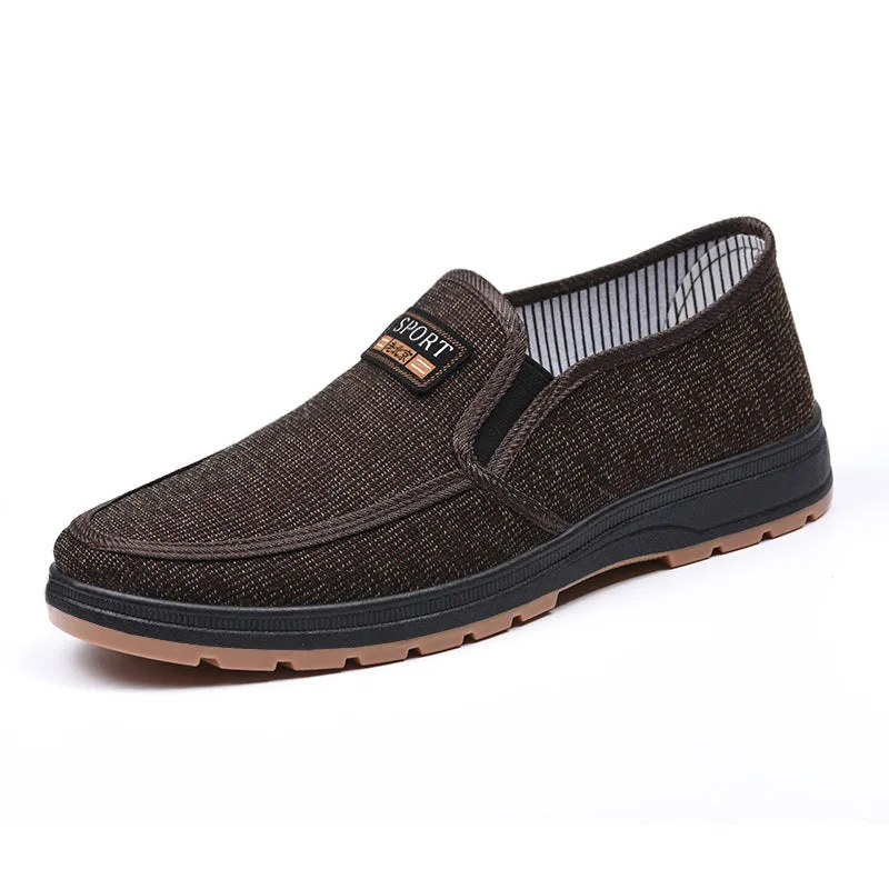 Old Beijing Cloth Shoes, Soft Sole, Breathable Middle-aged And Elderly Casual Shoes