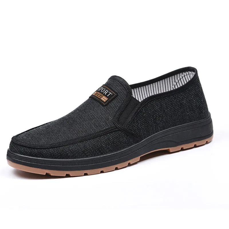 Old Beijing Cloth Shoes, Soft Sole, Breathable Middle-aged And Elderly Casual Shoes