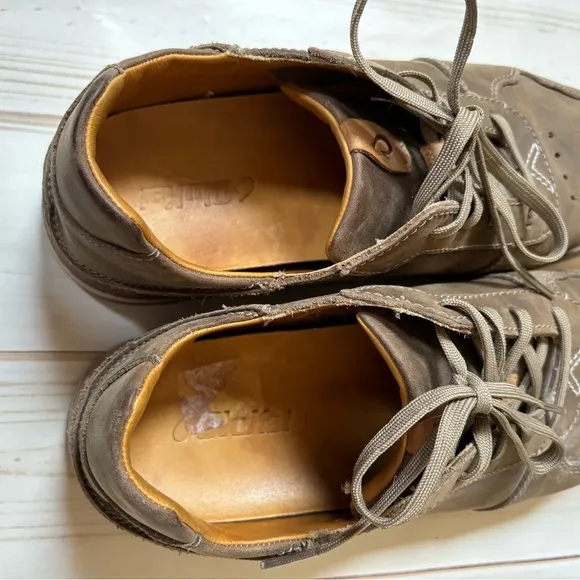 Olukai Huaka’i Li leather lace up sneaker shoes