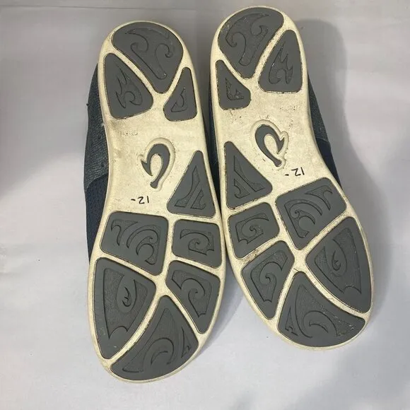 OLUKAI MEN’S NOHEA MOKU SLIP ON NO TIE BOAT SHOES