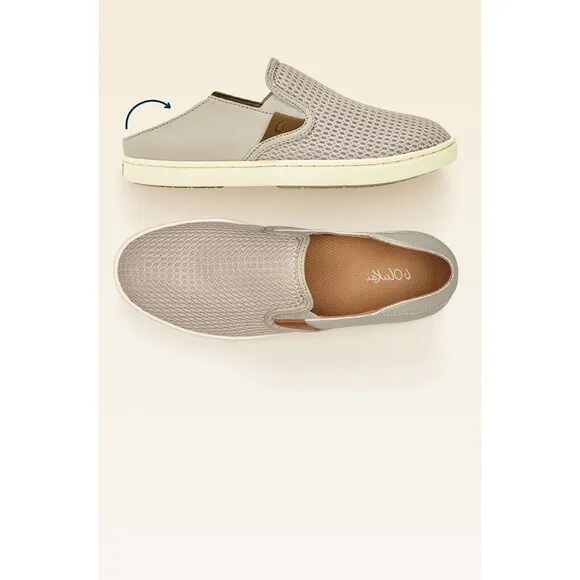 Olukai Pehuea Women Slip-On Shoes Sneakers loafers flats Sz 8 Eu 38 Tapa