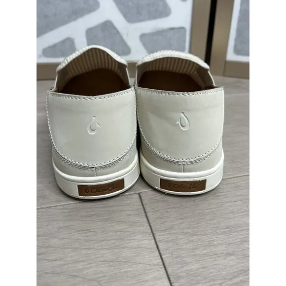 Olukai Pehuea Women Slip-On Shoes Sneakers loafers flats Sz 8 Eu 38 Tapa
