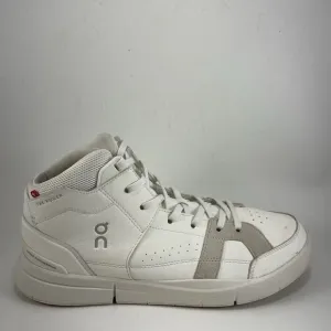 On Cloud The Roger Clubhouse Mid Tennis Shoes Mens Size 11 White Leather