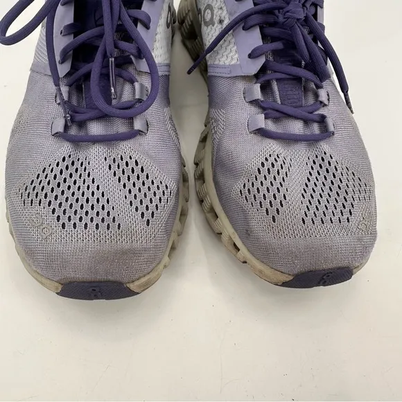 On Cloud X Lavender Ice Purple Running Sneakers Shoes Women’s Size 8.5