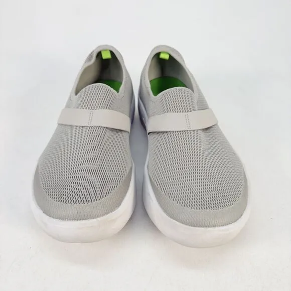 Oofos OOmg EEZEE Low Stretch Canvas Shoes Women's Size 9 Grey 7012022-8