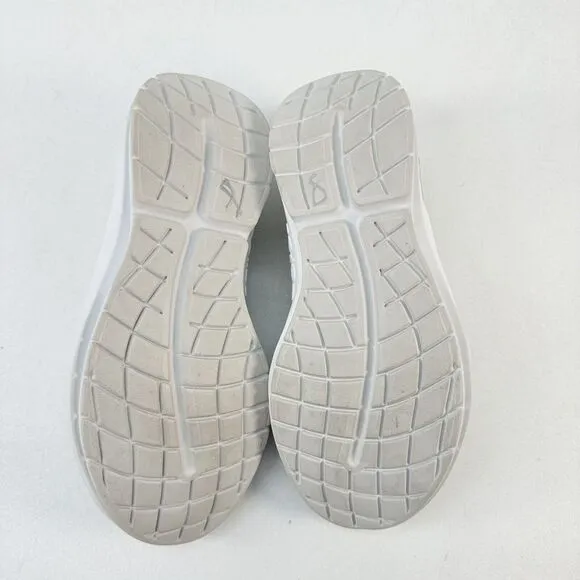 Oofos OOmg EEZEE Low Stretch Canvas Shoes Women's Size 9 Grey 7012022-8
