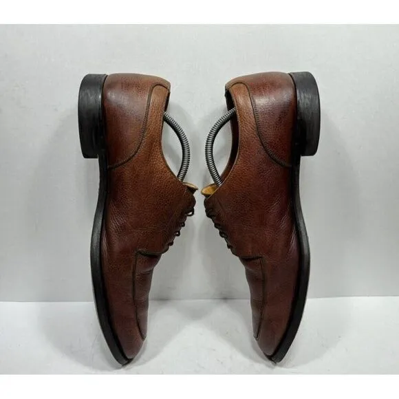 Paul Stuarts Choice Shoes Men’s Size 10.5 E Brown Split Toe Derby England