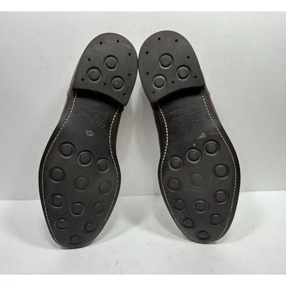 Paul Stuarts Choice Shoes Men’s Size 10.5 E Brown Split Toe Derby England