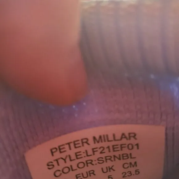 Peter Millar tennis shoes size 7 eur 38