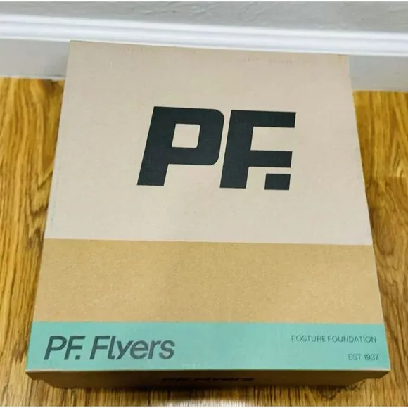 PF. Flyers Sneakers Allston Hi Top Platform Canvas Black Size W 7 M 5.5