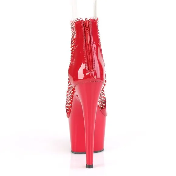Platform Rhinestone Patent High Heel Shoes