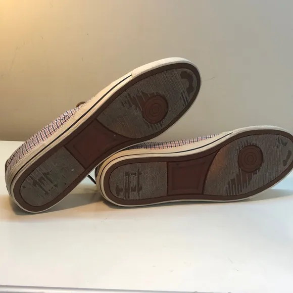 Polo by RL Orange, Blue &amp; White Vaughn Boat Shoes