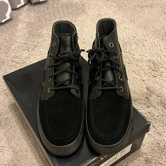Polo Ralph Lauren Delmont Chukka Deck Boat shoes sneakers new Mens Size 8