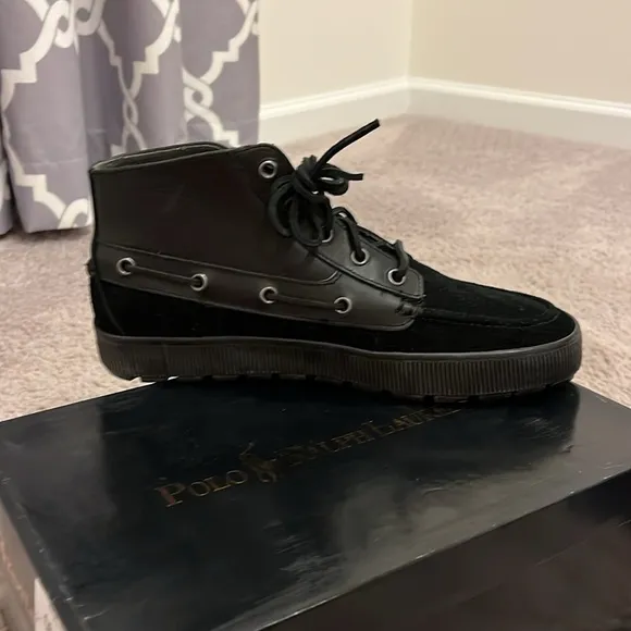 Polo Ralph Lauren Delmont Chukka Deck Boat shoes sneakers new Mens Size 8