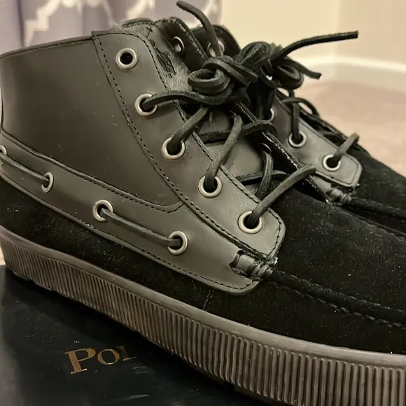 Polo Ralph Lauren Delmont Chukka Deck Boat shoes sneakers new Mens Size 8