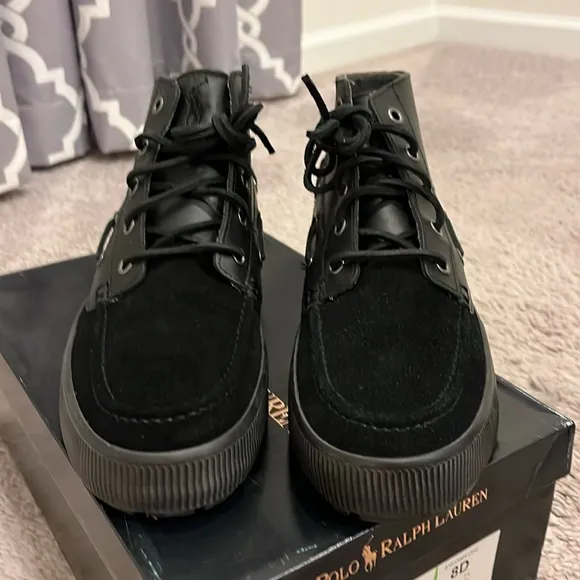 Polo Ralph Lauren Delmont Chukka Deck Boat shoes sneakers new Mens Size 8