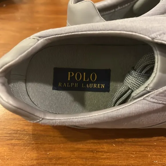 Polo Ralph Lauren Hanford boat shoes sneakers ripstop grey new Mens Sizes