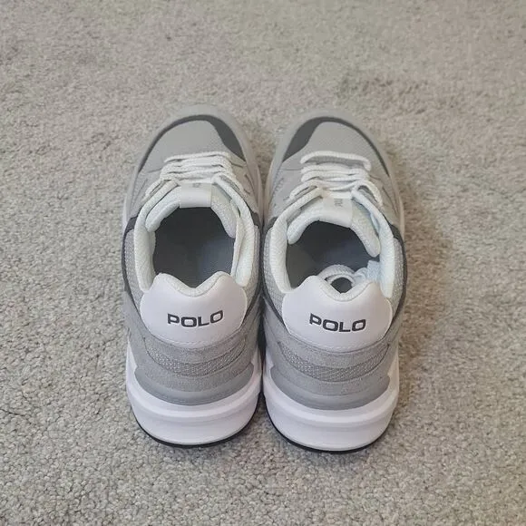Polo Ralph Lauren Jogger Men's Shoes Sneakers Soft Grey Size 11.5