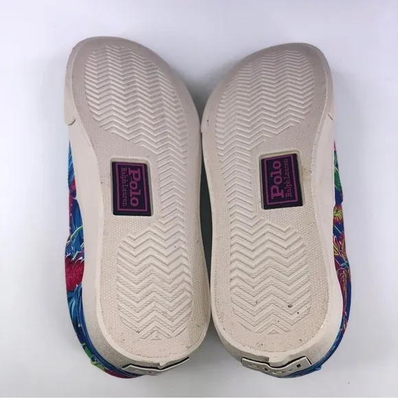 Polo Ralph Lauren Keaton Pony Floral Men's Canvas Low Top Shoes Sneakers