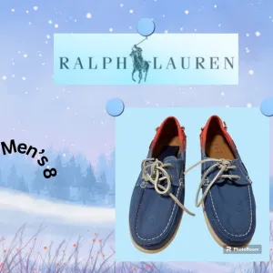 Polo Ralph Lauren Merton Boat Shoes USA Ombre