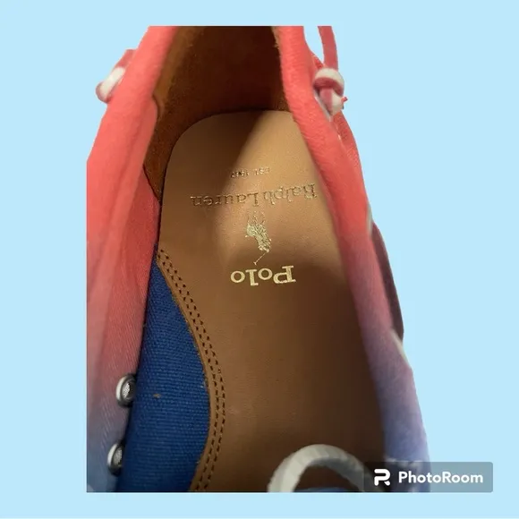 Polo Ralph Lauren Merton Boat Shoes USA Ombre