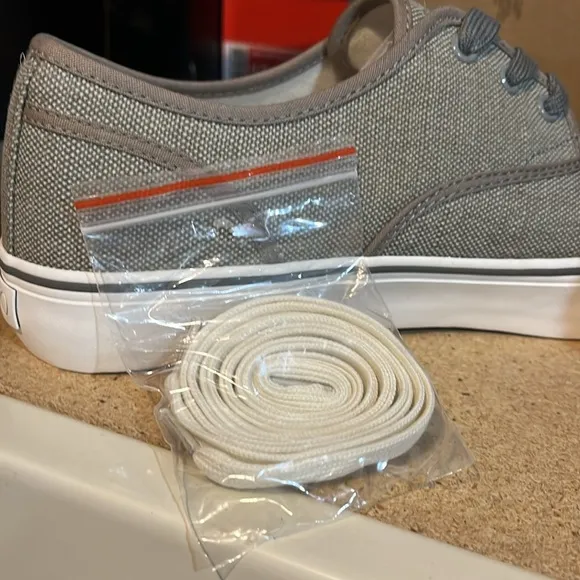 Polo Ralph Lauren Morray Boat Deck shoes sneakers Burlap grey Mens Size 11