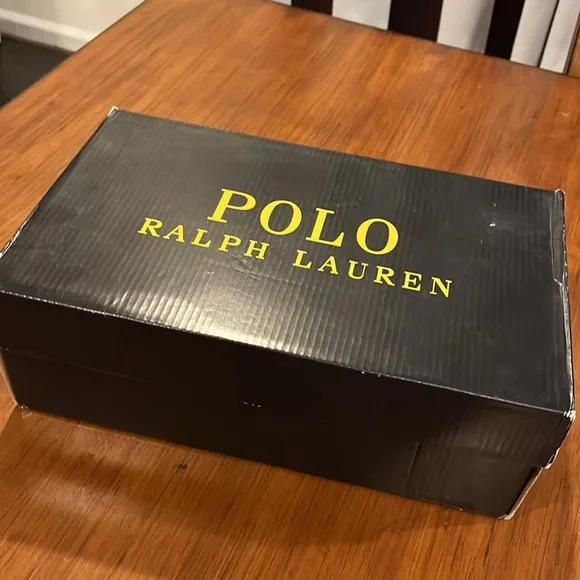 Polo Ralph Lauren Morray Boat Deck shoes sneakers Burlap grey Mens Size 11