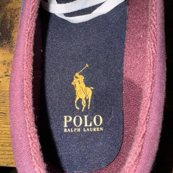 Polo Ralph Lauren Shoes Colorblock Size 11 Men Faxon X Sneakers Suede Canvas NEW