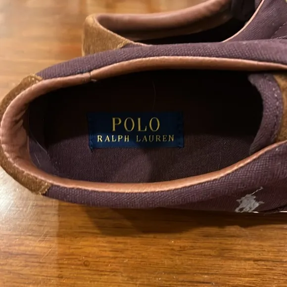 Polo Ralph Lauren Vaughn Boat Deck Shoes Sneakers new wine Men’s Size 11