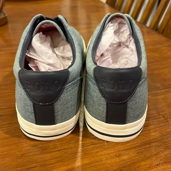 Polo Ralph Lauren Vaughn Chambray boat shoes sneakers new Mens Size 12