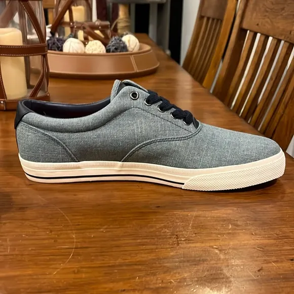 Polo Ralph Lauren Vaughn Chambray boat shoes sneakers new Mens Size 12