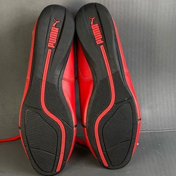 Puma drift cat 6 sf flash ferrari red leather shoes men's size 14