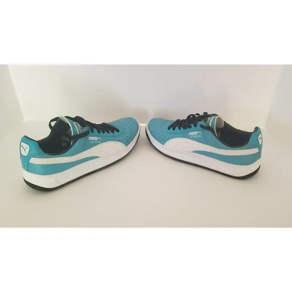 Puma GV Special Mens Style 343569 Turqoise/Black Sz 5.5
