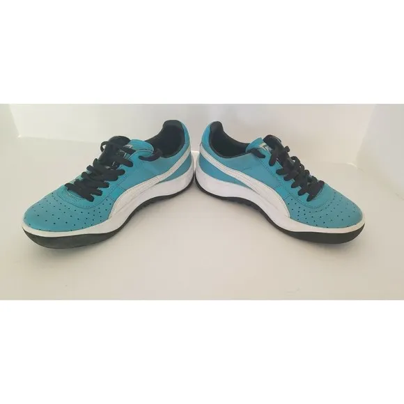 Puma GV Special Mens Style 343569 Turqoise/Black Sz 5.5