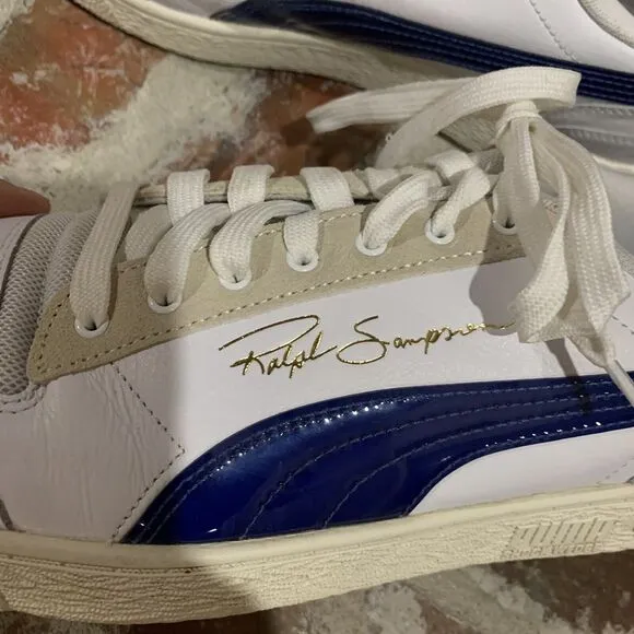 Puma Mens Shoes Ralph Sampson Edition Leather White Size 11 Sneakers