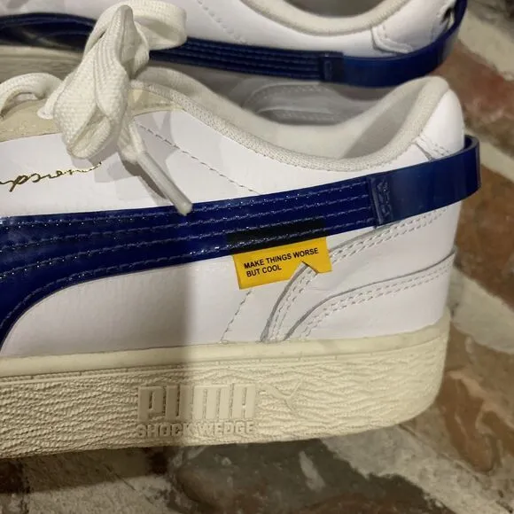 Puma Mens Shoes Ralph Sampson Edition Leather White Size 11 Sneakers