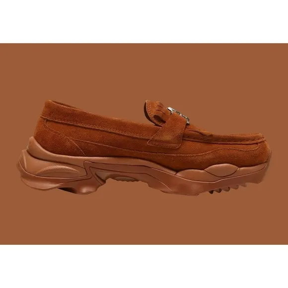 Puma Palomo X Nitefox Sd Loafers Brown Casual‎ Shoes 39681601 Mens Size 10